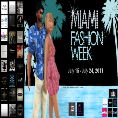 2011 Summer Fashion Show on Fashion Week 2011 On Re 2011 Miami Beach Summer Fashion Week July